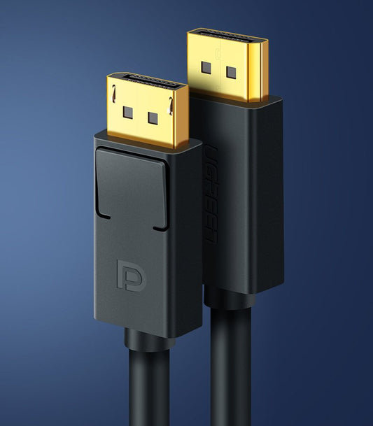 Videokaapeli UGREEN DP102, DisplayPort - DisplayPort, 4K, 1.5m, musta