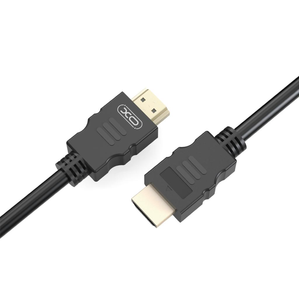 XO Design GB011B -videokaapeli, HDMI - HDMI, 4K, 5m, Musta
