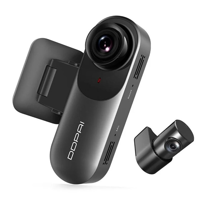 Etu- ja takakamera DDPAI mola N3 Pro 2026, 1600P, Wi-Fi