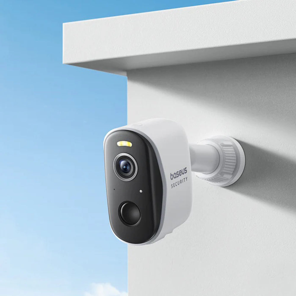Baseus N1 -valvontakamera, Wi-Fi, 2K, IP67, ulkokäyttöön, 2 kappaleen setti A00061900113-01