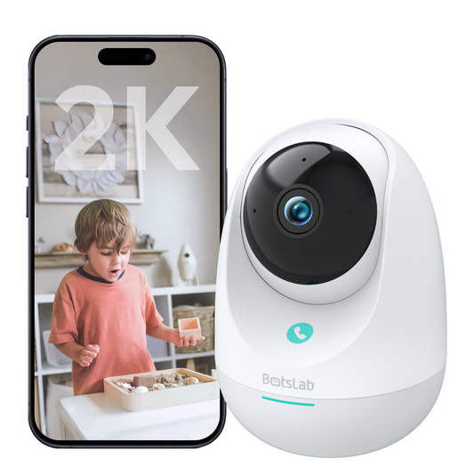 Valvontakamera Botslab 2E Pro C213, Wi-Fi, 2K, 2K, sisätiloissa