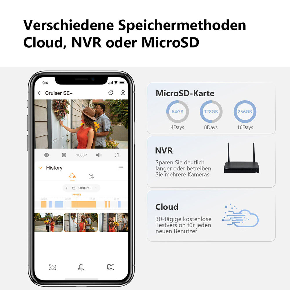 Valvontakamera Imou Cruiser SE+, Wi-Fi, 3K, IP66, Ulkokäyttöön IPC-K7CP-5H1WE