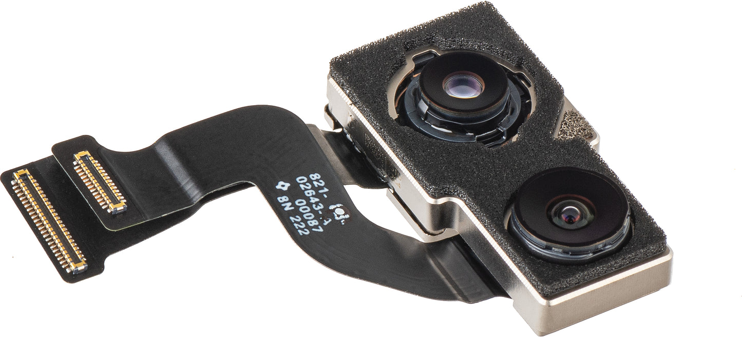 Apple iPhone 12:n takakamera, jossa nauha