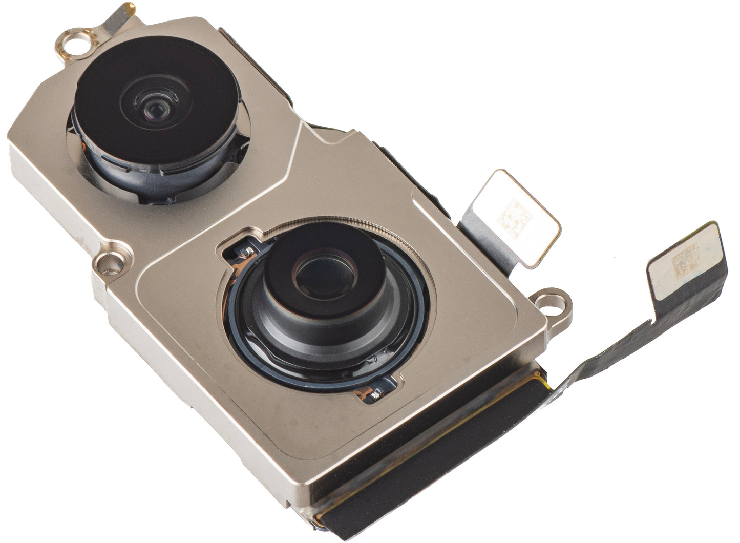 Apple iPhone 16:n takakamera, jossa nauha