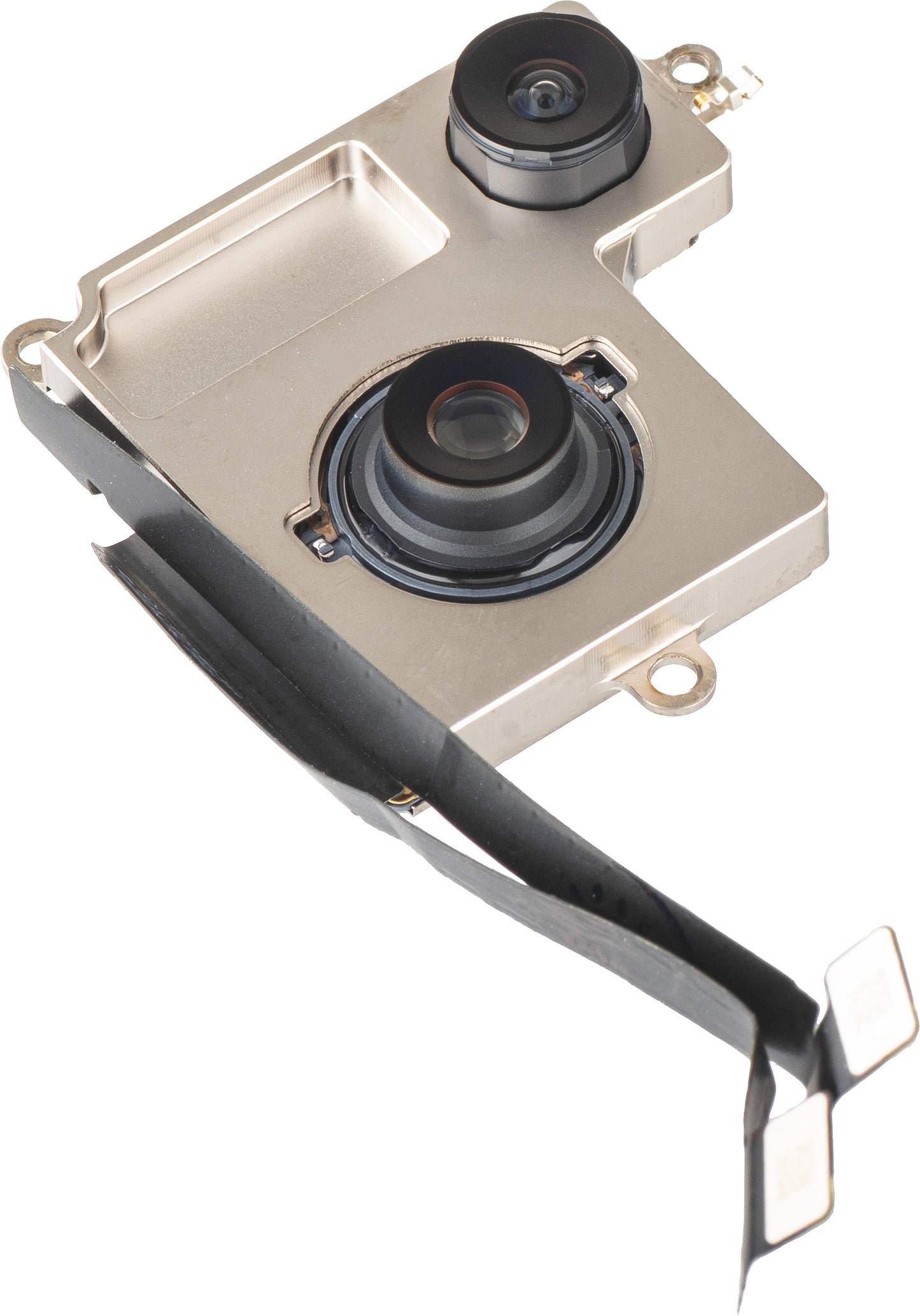 Apple iPhone 15 Plus -takakamera, nauhalla