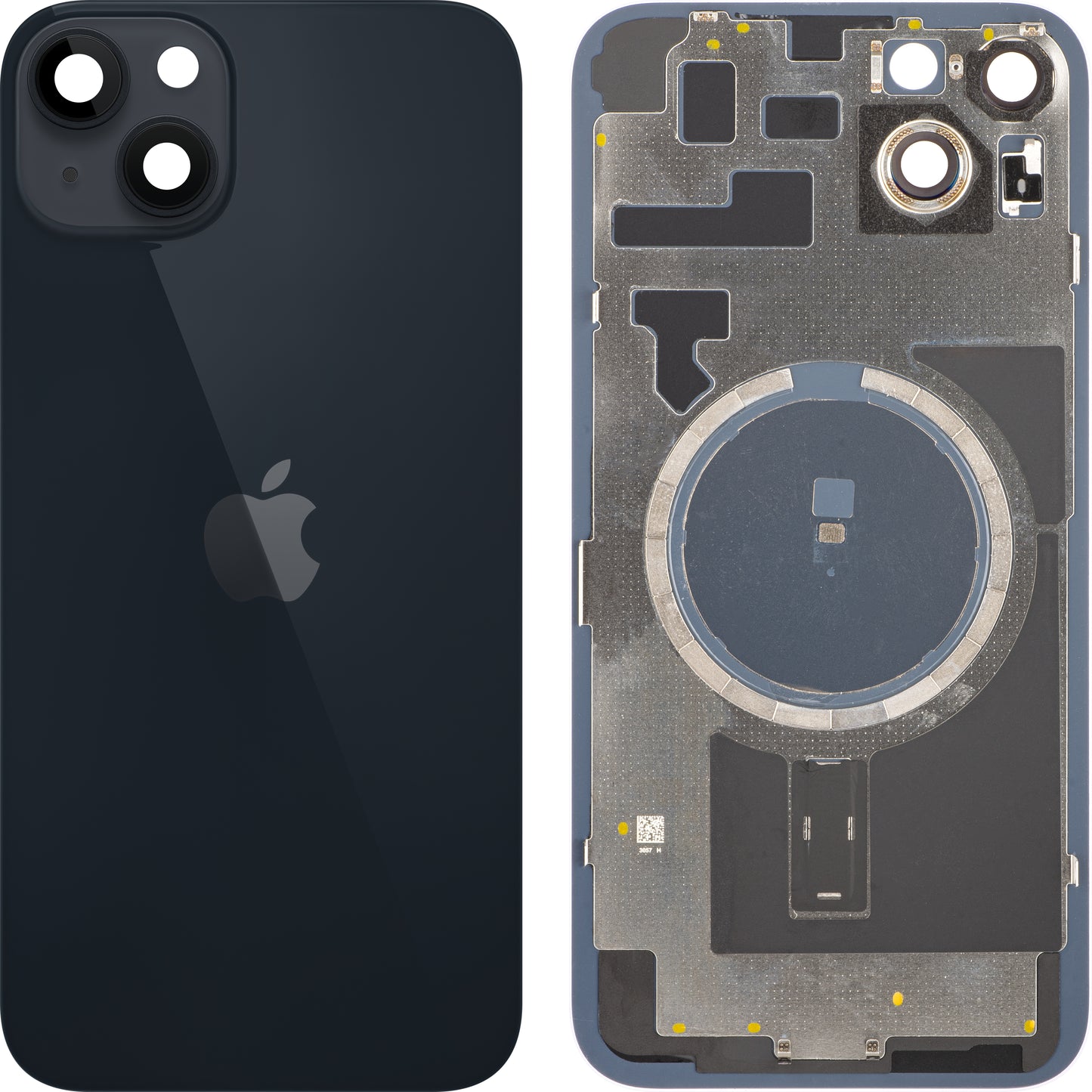 Apple iPhone 14 Plus -akkusuoja, musta (Midnight), Swap