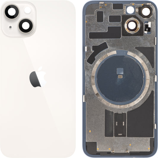Apple iPhone 14:n akkukotelo, valkoinen (Starlight), vaihtokotelo