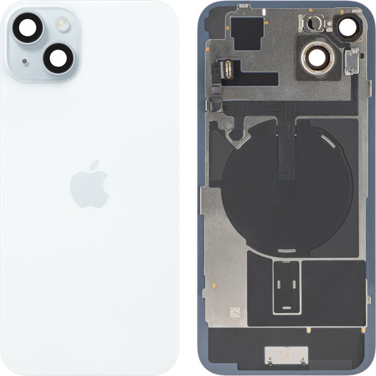 Apple iPhone 15 Plus -paristokotelon suojus, sininen, vaihtokotelo