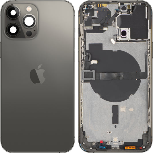 Apple iPhone 13 Pro Max -akkusuojus, puolikas kotelo, musta (grafiitti), Vaihtoehto