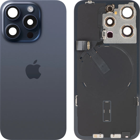 Akkukotelo Apple iPhone 15 Pro, sininen (Blue Titanium), Swap