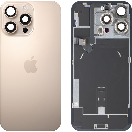 Apple iPhone 16 Pro Max akkukansi, Kulta (Desert Titanium), Swap