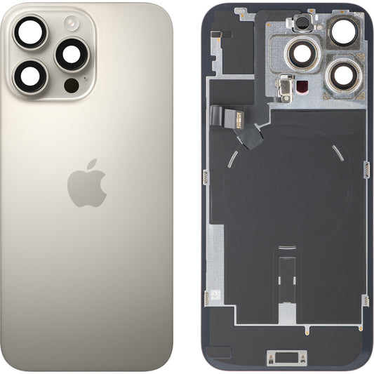 Apple iPhone 16 Pro Max Akkukansi, Beige (Natural Titanium), Swap