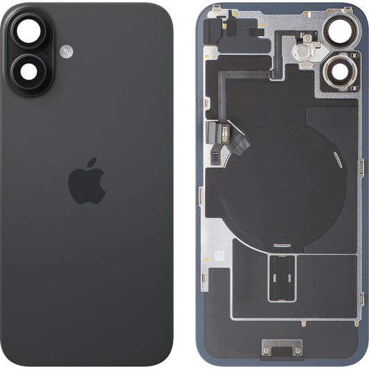 Apple iPhone 16 Plus Akkukansi, Musta, Vaihto
