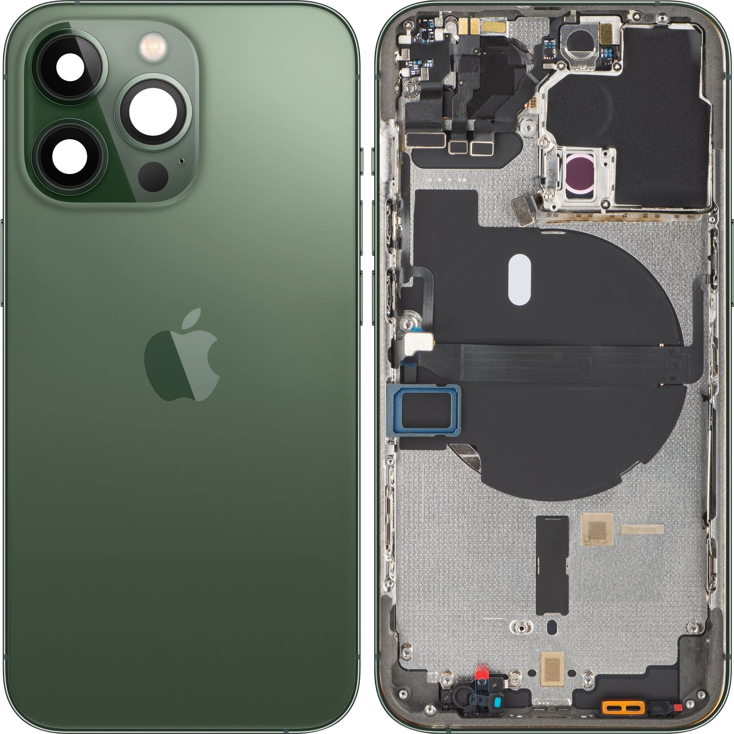 Apple iPhone 13 Pro akkukansi, keskikotelo, vihreä (Alpine Green), Swap