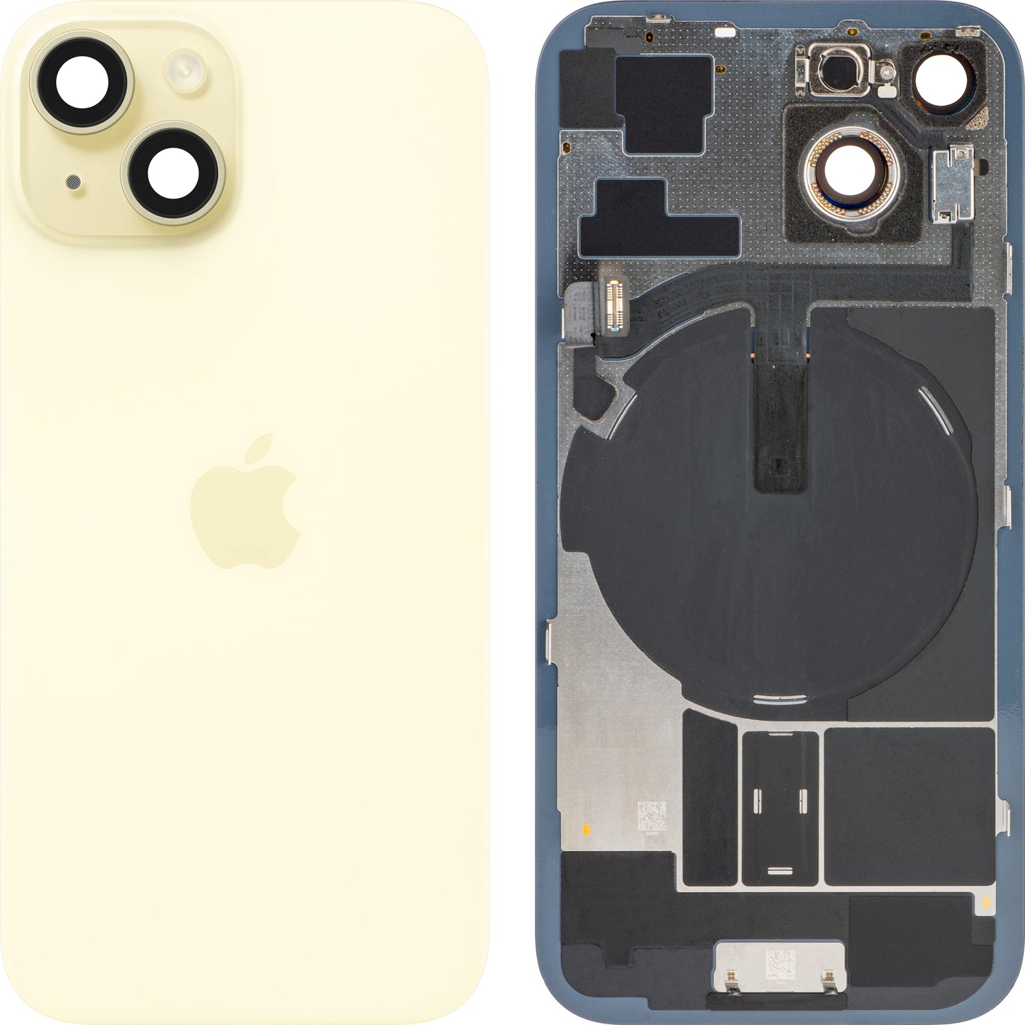Apple iPhone 15 Akkukansi, Keltainen, Vaihto