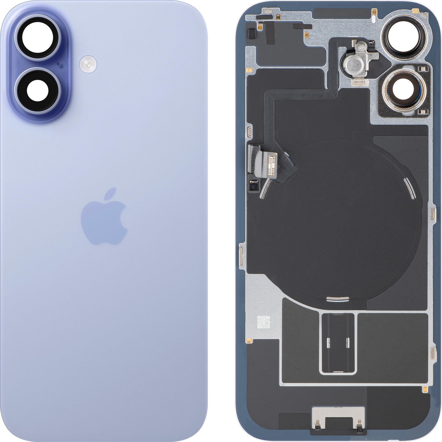 Apple iPhone 17 Akun kansi, Sininen (Mist Blue), Vaihto