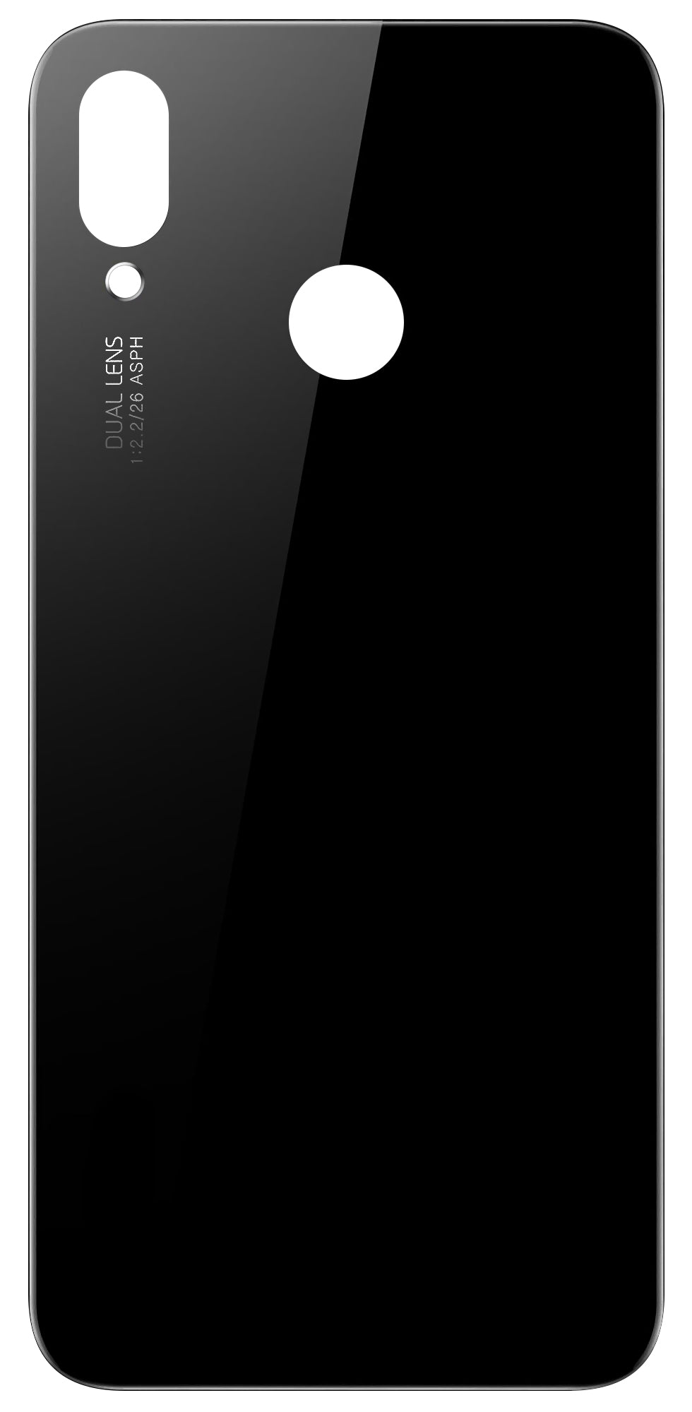 Akunkansi yhteensopiva Huawei P20 Lite, Musta