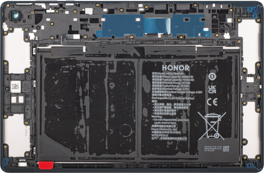 Honor Pad X8b -akun kansi, Wi-Fi-versio, harmaa (Space Gray), Service Pack 0235ASTU