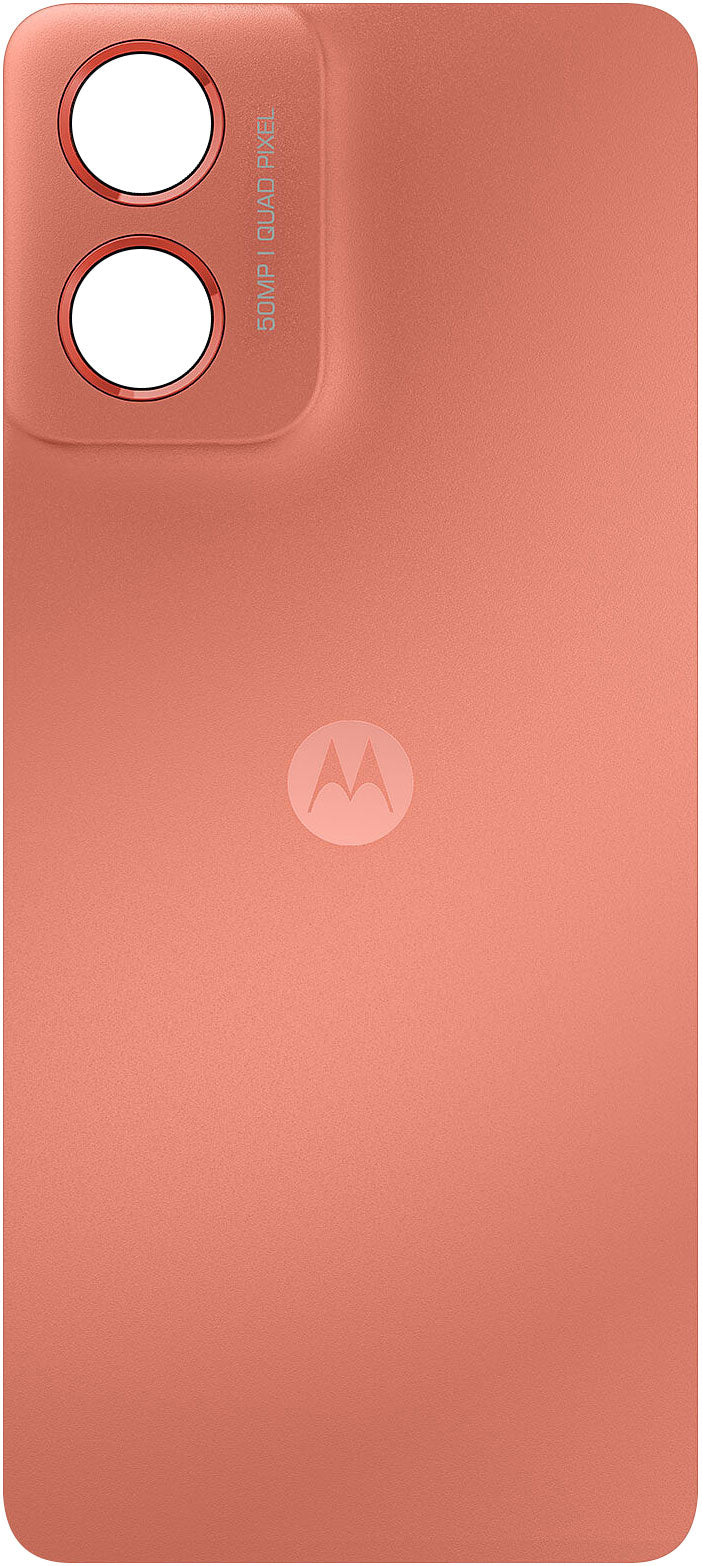 Motorola Moto G04s akkukansi, Oranssi (Sunrise Orange), Huoltopaketti 5S58C24270