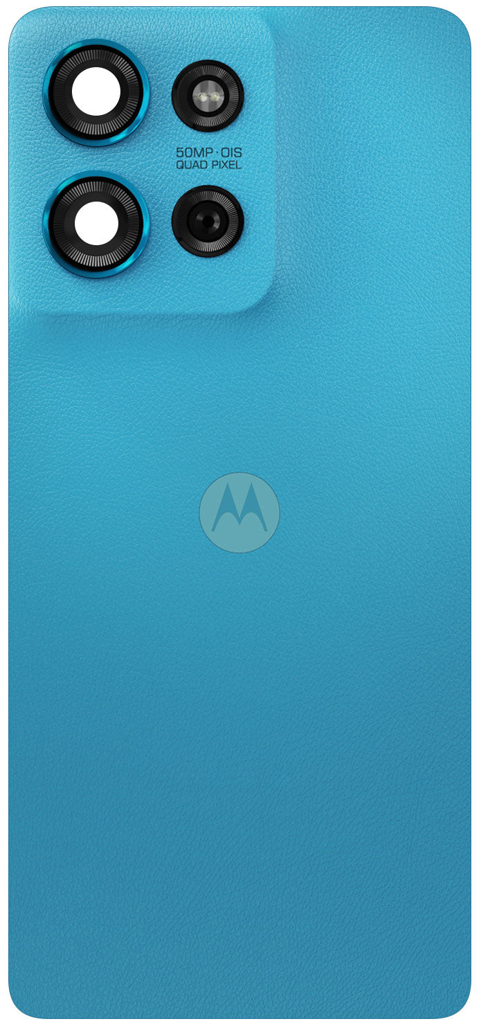 Motorola Moto G75 akkukansi, Sininen (Aqua Blue), Huoltopaketti 5S58C28852