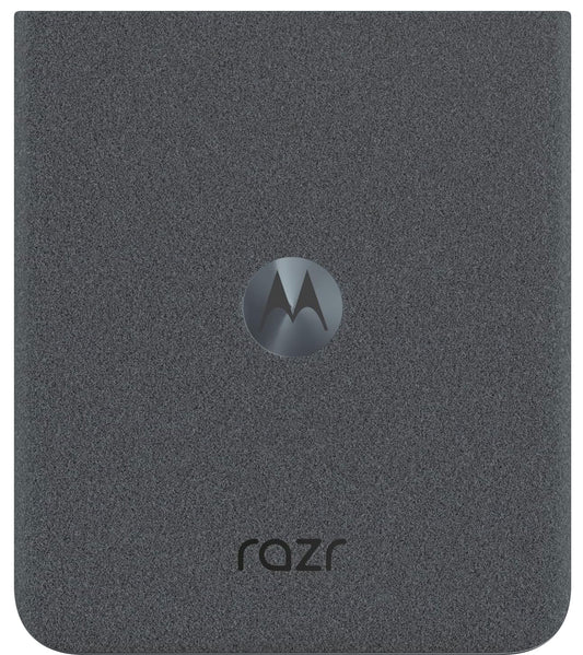 Motorola Razr 2024 / Razr 50 akkukansi, Harmaa (Steel Wool), Service Pack SL98E12656