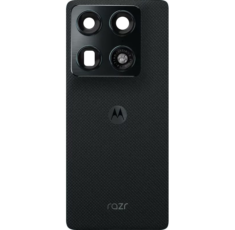 Motorola Razr Fold akkukansi, Musta (Pantone Blackened Blue), Huoltopaketti 5D68C32447