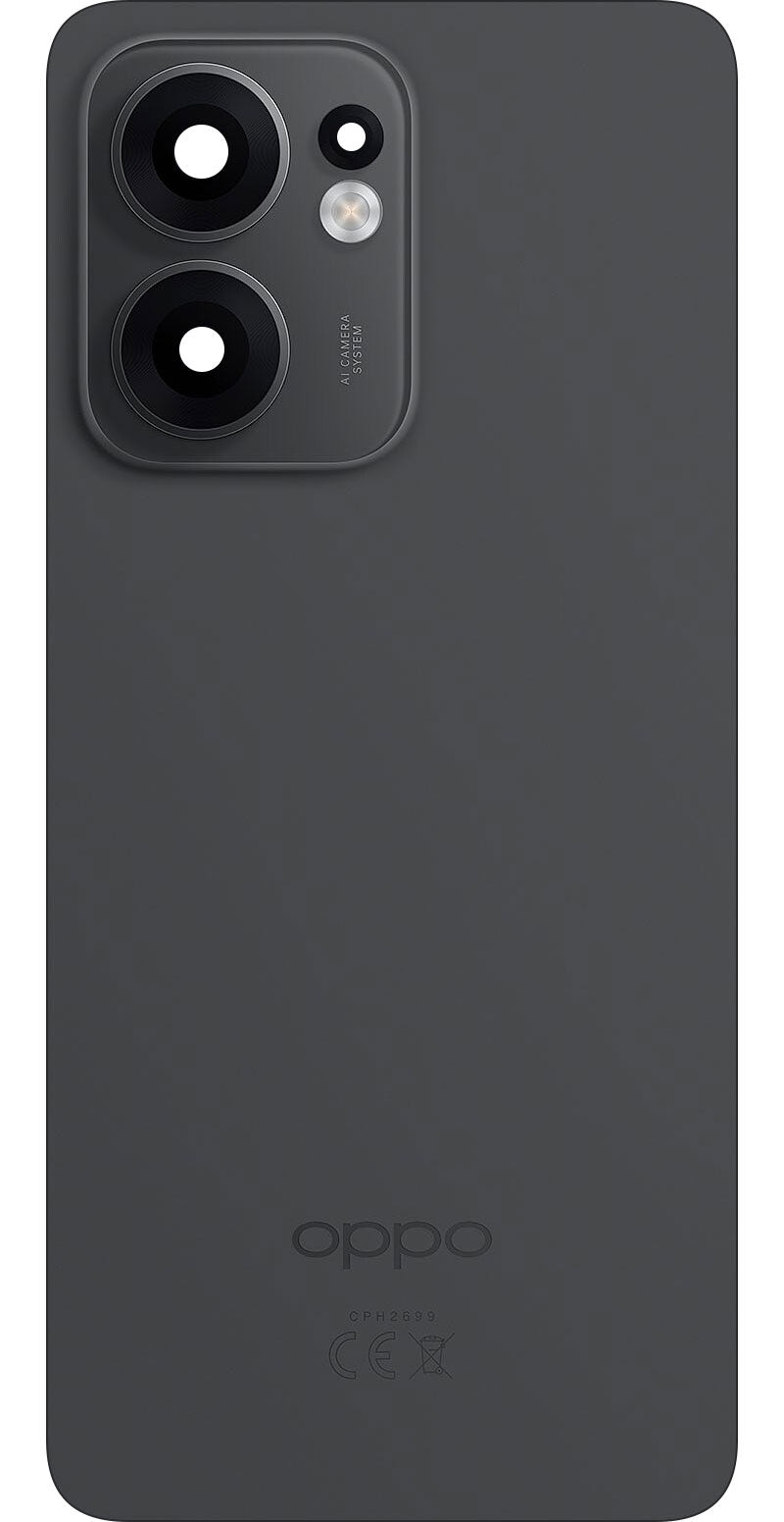 Oppo Reno13 FS 5G / Reno13 F akkukansi, Harmaa (Graphite Grey), Service Pack 621033000498