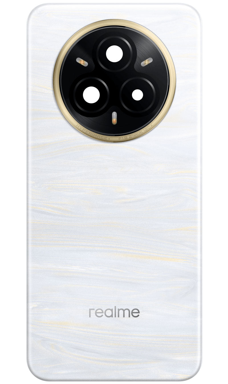 Realme 14 Pro+ Akkukansi, Valkoinen (Pearl White), Service Pack 621033000452