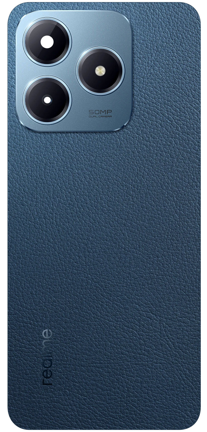 Realme C63 Akkukansi, Sininen (Leather Blue), Service Pack 621033000270