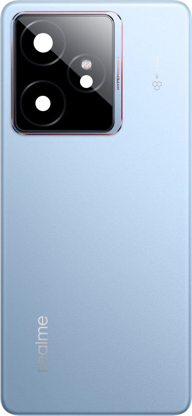 Realme GT 7 akkukansi, Sininen (IceSense Blue), Huoltopaketti 621033000616