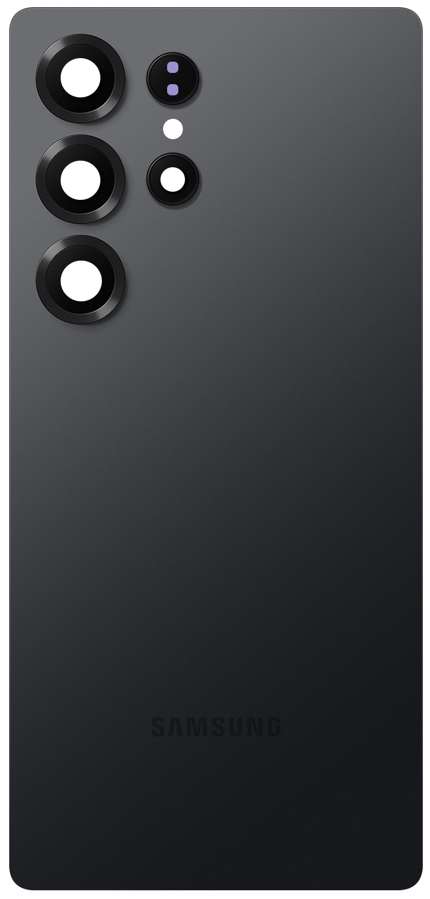 Samsung Galaxy S25 Ultra S938 akkukansi, Musta (Titanium Black), Service Pack GH82-36353D