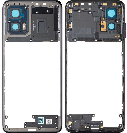 Motorola Moto G73 Keskikotelo, Sininen (Midnight Blue), Service Pack 5S58C22264