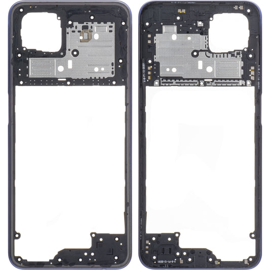 Oppo A92s Middle Case Oppo A92s, musta