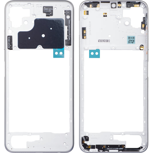 Half Case Samsung Galaxy A22 5G A226, valkoinen
