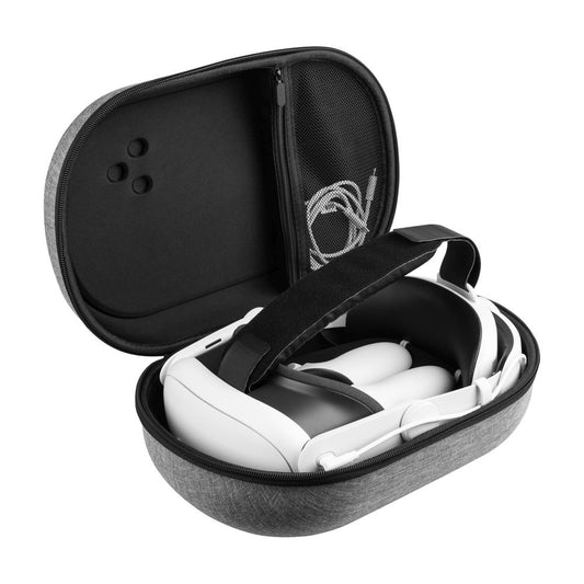 Fixed VR Glasses Protection Case for Meta Quest 3S / 3, Gray