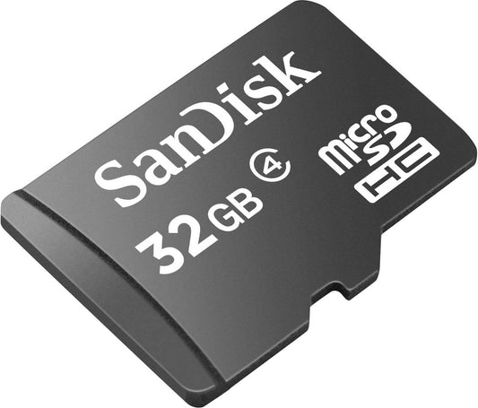 SanDisk microSDHC-muistikortti, 32 Gt, luokka 4 SDSDQM-032G-B35