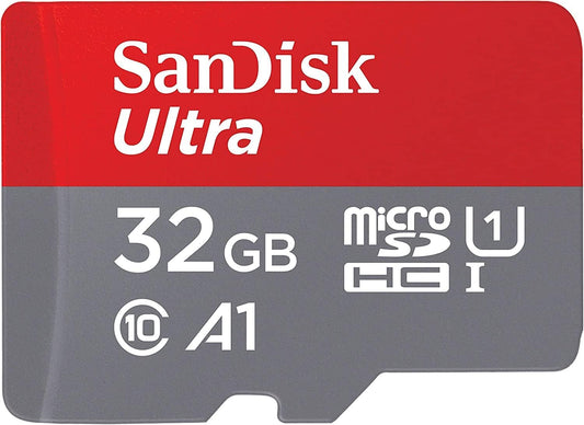 SanDisk Ultra microSDHC-muistikortti, 32 Gt, luokka 10 / UHS-1 U1 SDSQUA4-032G-GN6MN SDSQUA4-032G-GN6MN SDSQUA4-032G-GN6MN