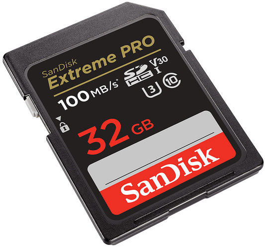 Muistikortti SDHC SanDisk Extreme Pro, 32Gb, Luokka 10 / UHS-1 U3 SDSDXXO-032G-GN4IN