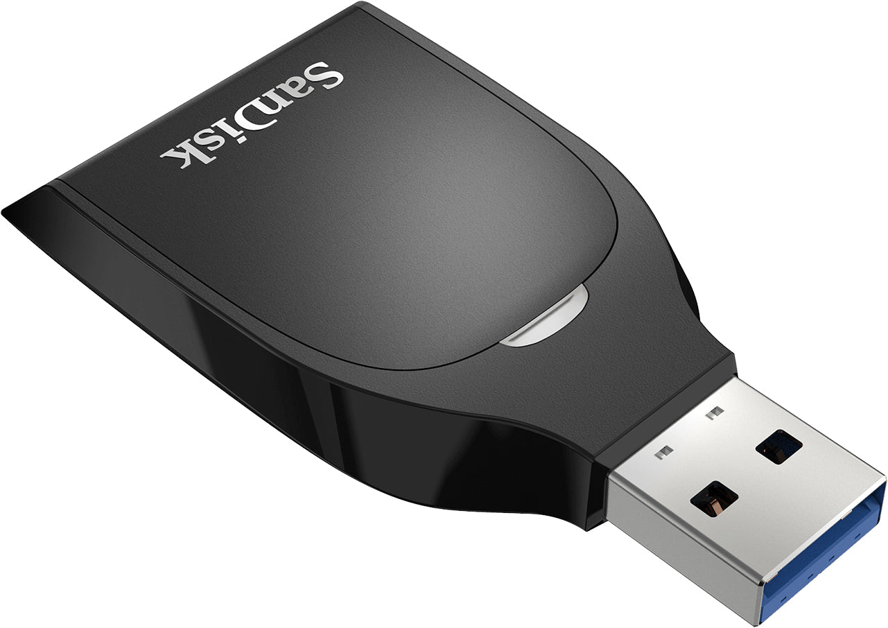SanDisk USB 3.0 -kortinlukija, SD, Musta SDDR-C531-GNANN