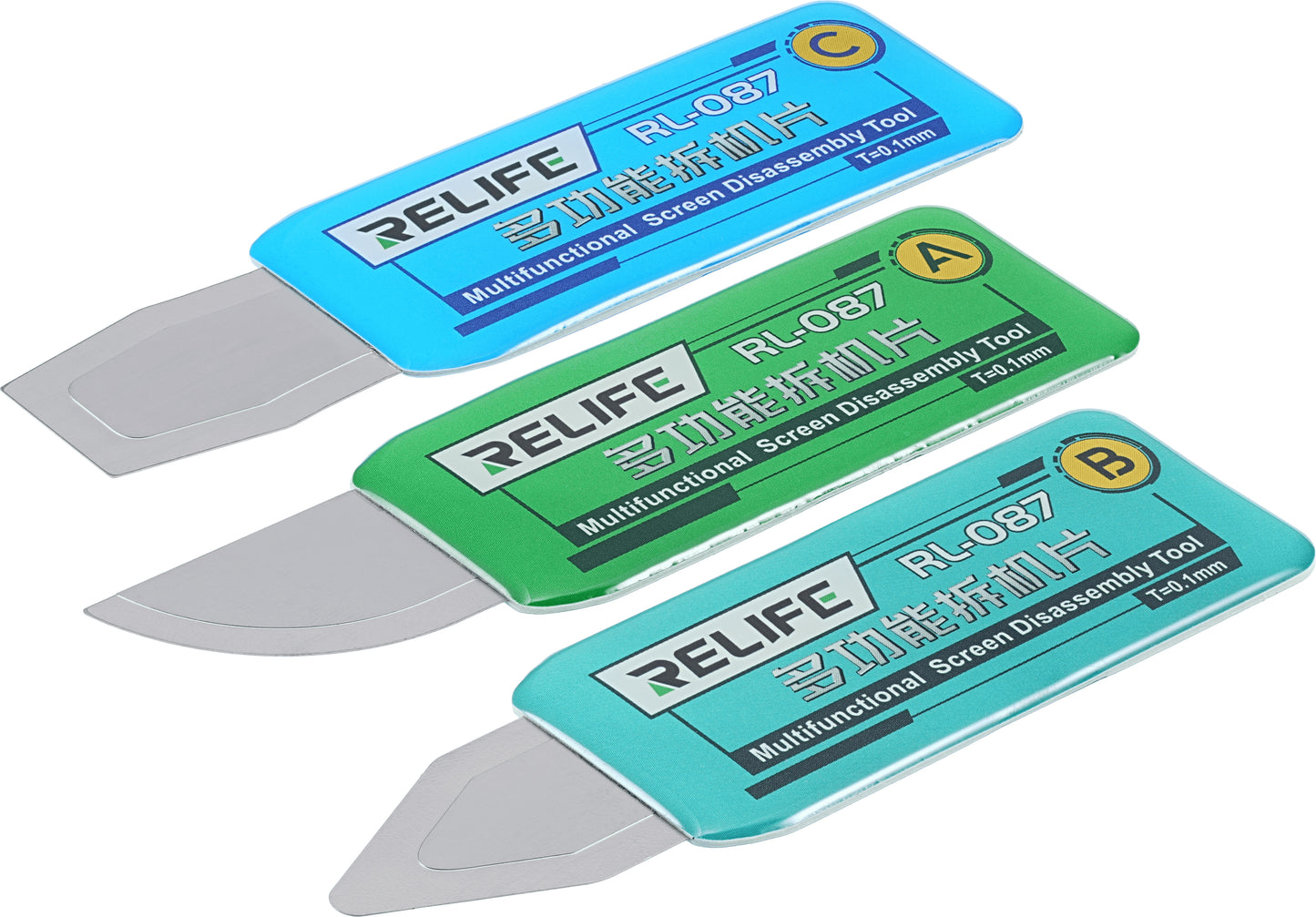 Relife metalliklipsit RL-087, 3in1