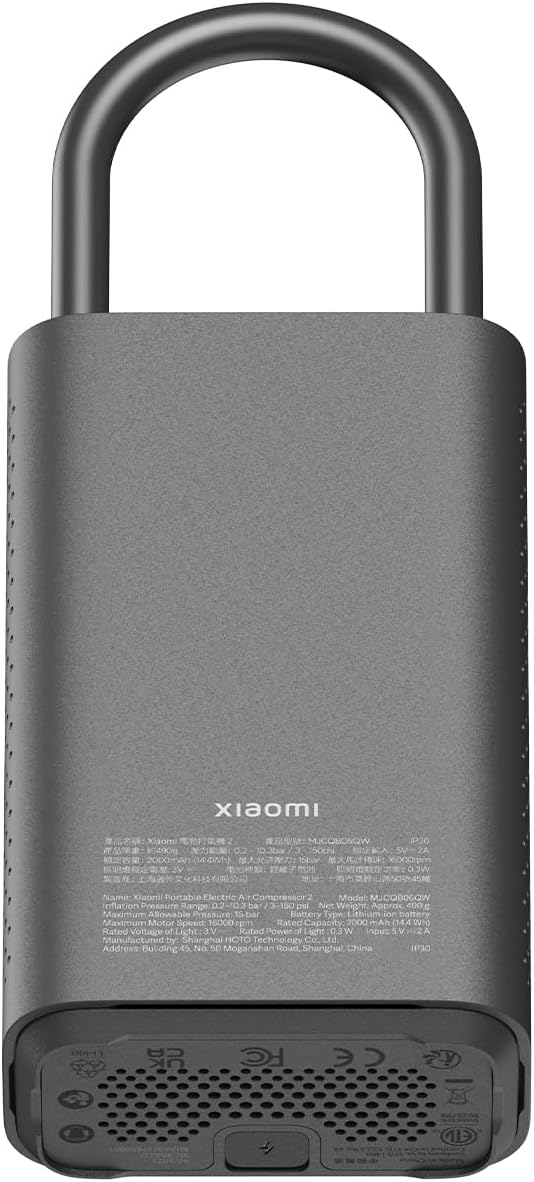 Auton kompressori Xiaomi Mi kannettava ilmapumppu 2 BHR7112GL BHR7112GL