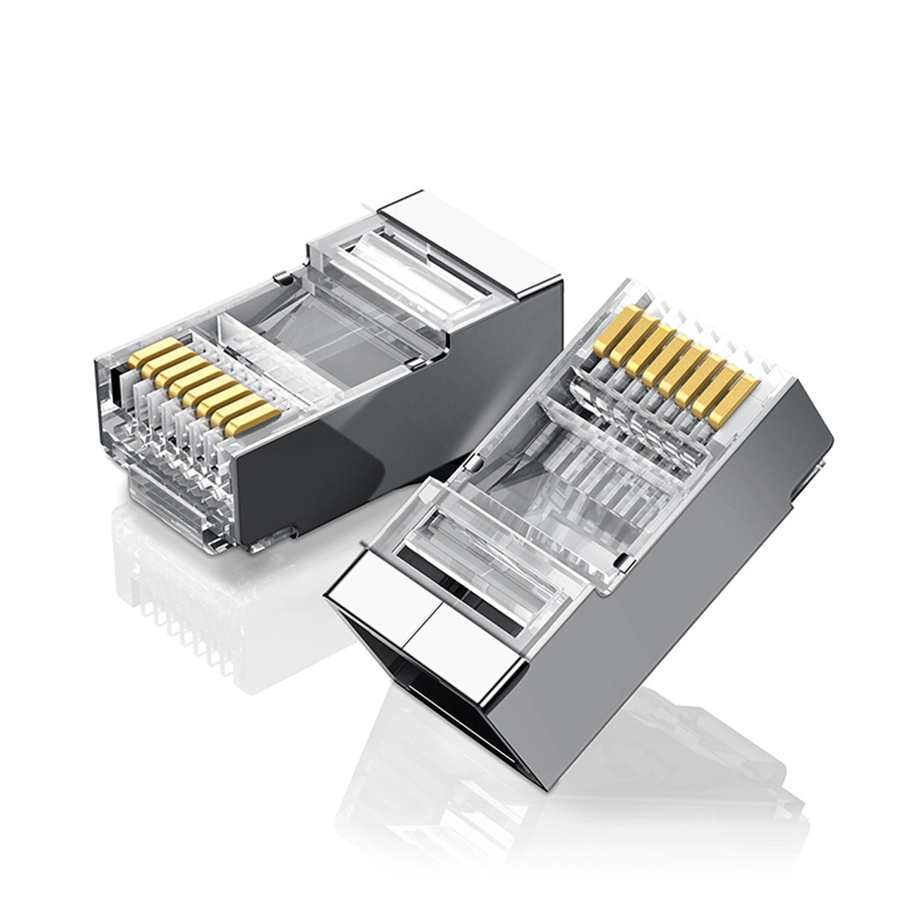 Verkkoliitin UGREEN NW111, RJ45, Cat6, sarja 50 kpl