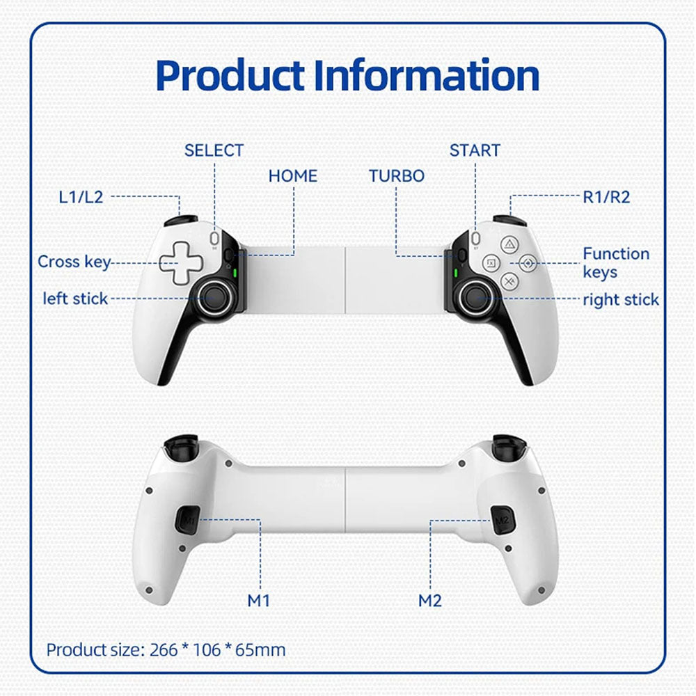 Controller Techsuit BSP-D9, Valkoinen