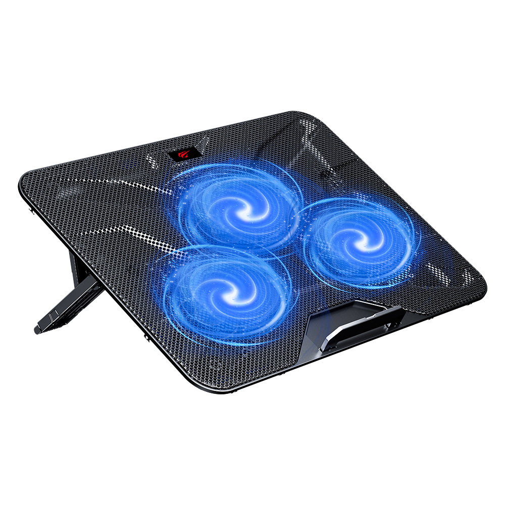 Cooler HAVIT F2067 Laptopille 9 tuumaa - 18,3 tuumaa, Musta