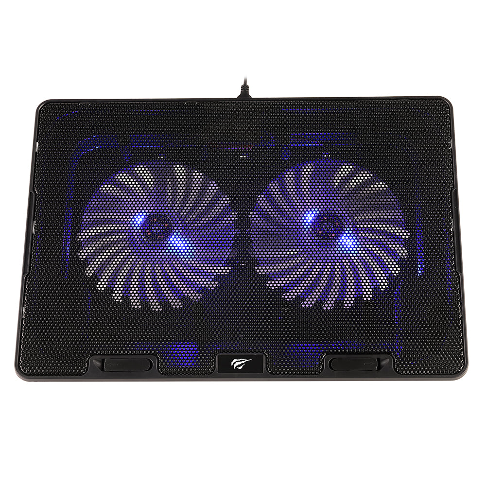 Cooler HAVIT F2083 Laptopille 9 tuumaa - 17 tuumaa, Musta