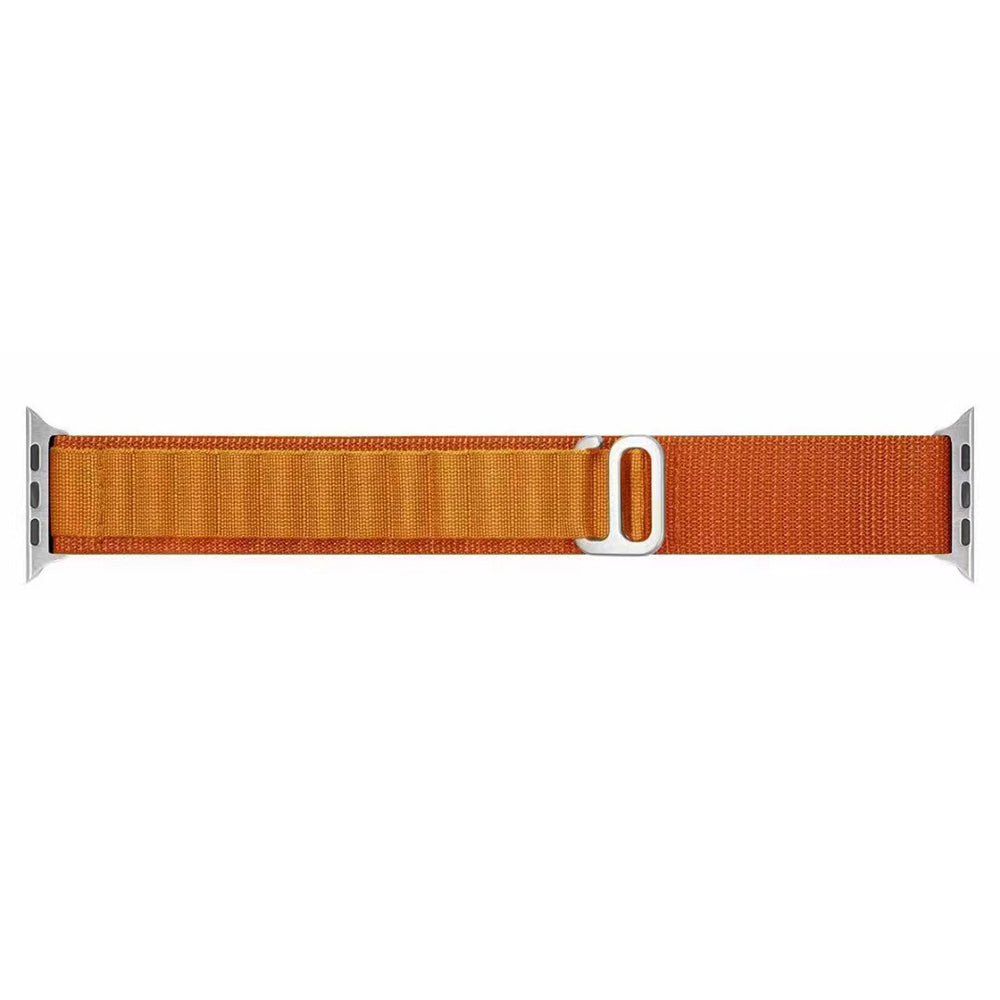Techsuit W037 miesten ranneke Apple Watch 42mm / 41mm / 40mm / 38mm -sarjalle, oranssi