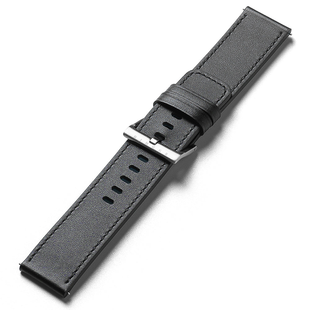 Ringke One Basic Bold -ranneke Fossil Watch / Mobvoi Watch / Suunto Watch -sarjoille, 24mm, Musta