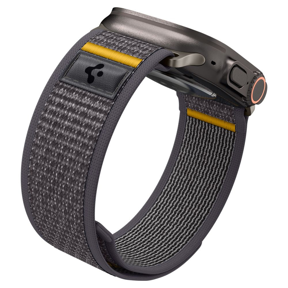 Spigen Athlex Air -ranneke Apple Watch 49mm / 46mm / 45mm / 44mm -sarjalle, Harmaa AMP09034
