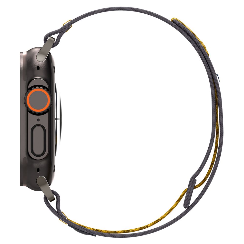 Spigen Athlex Air -ranneke Apple Watch 49mm / 46mm / 45mm / 44mm -sarjalle, Harmaa AMP09034