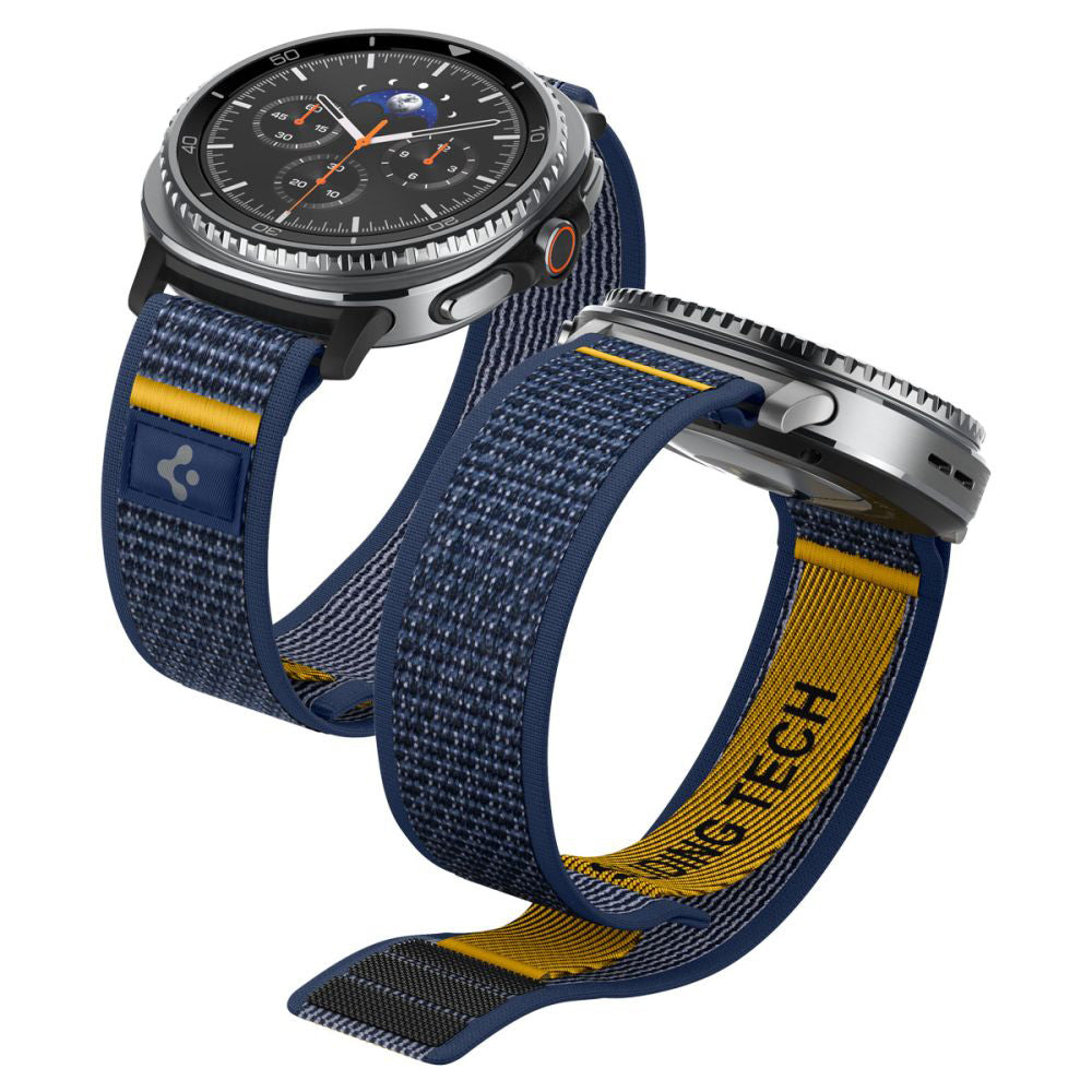 Spigen Athlex Air -ranneke Samsung Galaxy Watch9 / Watch8 / Watch8 Classic -sarjalle, Laivastonsininen AMP10114